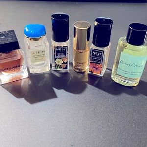 Perfume samples - Nest, D&G, Atelier, Aerin, Tom Ford